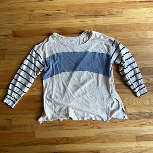 Free People "We the Free" long sleeve women's top size Small